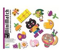 Jeux de Cartes Minimatch Djeco Jaune G