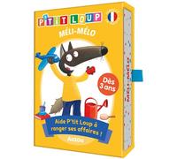 Jeux de cartes - Mon Jeu P'tit Loup - Méli-mélo - - Orianne Lallemand - Auzou Éditions - Jeux livres objets