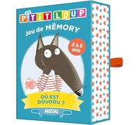 Jeux de cartes - p'tit loup - jeu de mémory - où est doudou ?