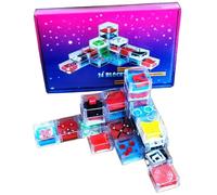 Jeux De Casse-Tête | Plateau De Défi D'Équilibre avec 24 Pièces,Jouets De Labyrinthe À Billes Roulantes pour ,pour et Adultes, Jeu Sensoriel Apaisant et Stimulant la Logique, Idée Cadeau pour