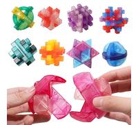 Jeux de casse-tête pour adultes, le jeu de construction traditionnelle chinoise - jeux de puzzle en bois, pour les adultes âgés étudiants maison décor école voyage