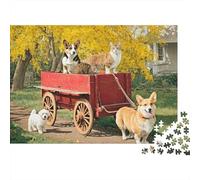 Jeux de Chiens adorables pour Toute la Famille. Idées Cadeaux pour Hommes et Femmes. Unique. 1 000 pièces (75 x 50 cm).