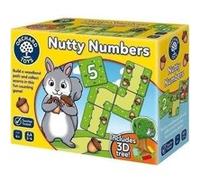 Orchard Toys Jeu éducatif Jeux de chiffres avec notre ami l'écureuil Nombres et comptage dès 4 ans