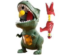 Jeux de cible pour 3 enfants et plus, tête rotative à 360°, jeux de dinosaures, coordination œil-main, jouets dinosaure pour garçons avec 12 boules en mousse pour Noël, anniversaires, style 1..