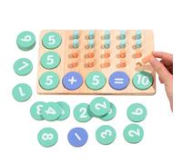Jeux de comptage de chiffres aides pédagogiques pour enseignants | Compteurs et manipulatifs mathématiques pour enfants de 5 à 8 ans d'âge préscolaire