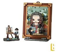 Jeux De Construction - Loz - Les Tableaux Décalés - La Jeune Fille Aux Chips - G