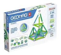 Jeux de construction magnétique - GEOMAG - EcoFriendly 60 pcs Color - Multicolore - Blanc - Mixte