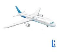 Pantasy Original Boeing 787 Construction Game Argenté