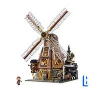 Pantasy – Jeux de construction – Le Moulin Steampunk – Tout âge – Avec avertissement