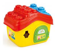 Jeux de construction petite maison et 15 blocs souples Peppa Pig - multicolore - 21x26x18 cm