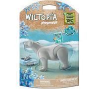 Playmobil 71053 Ours Polaire - Wiltopia - Carte d'animaux à Collectionner - Gamme Wiltopia avec Plus de 80% de matériaux recyclés ou biosourcés en Moyenne - Dès 4 Ans