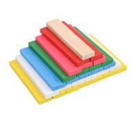 vidaXL Ensemble de 150 blocs de construction en bois pin massif