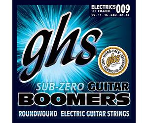Jeux de cordes guitare GHS - Sub Zero Boomers Extra Light 09-42