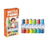 Jeux de Correspondance pour,Jeu De Table Correspondance Bouteilles | Jouets d'apprentissage Précoce D'association Modèles,pour Famille Voyage Asile Salle De Jeux De Salle De Classe
