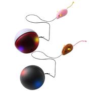 Jeux de déplacement électrique automatique | Jouet de balle de chat _ Jouet de balle de chat mobile intelligent, c'est incroyablement amusant, adapté à une utilisation intérieure et extérieure, parfai