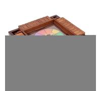 Jeux de Dés pour Adultes - Fermez La Boîte Classique | Jouet Éducatif Chiffres À Quatre Faces - Réunions Familiales Bar Femmes Hommes Voyage