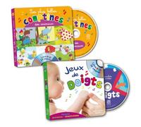 Jeux de doigts et comptines des animaux - Collectif - Formulette Production - Livre CD - Album éveil dès la naissance CD