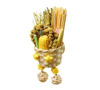 Jeux de Fouille pour Oiseaux | Casse-tête décoratif à déchiqueter - Accessoires pour Cage à Oiseaux - pour extérieur intérieur Patio hamac fenêtre Cour Balcon Jardin