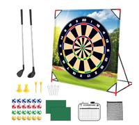 Jeux de Golf en Plein air - Ensemble de Golf en écaille, Tapis Adulte | Score d'extérieur Portable Sticky Jouant des balles de, activité de Liaison d'équipe d'entreprise, de pelouse arrière,