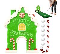 Jeux de Golf pour | Jouets de Noël Amusants Portables - Jeu de Golf avec balles et Canne à Sucre, pour Salon, Jardin, fêtes, réunions, événements, célébrations, Adolescents, Adultes