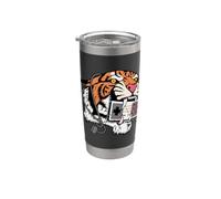 Jeux de jeu rétro Tiger Videogames Controller Gamepad Gamer Gobelet isotherme en acier inoxydable double paroi