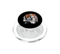Jeux de Jeu rétro Tiger Videogames Controller Gamepad Gamer PopSockets PopGrip pour MagSafe