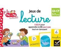 Jeux de lecture Téo et Nina GS-CP Avec 120 cartes - Nicole Amram - Hatier - Boîte ou accessoire - Scolaire / Universitaire