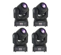 JEUX DE LUMIERE PACK DE 4 LYRES GOBOS DMX A PRIX FOU PA DJ SONO LED BAR CLUB DISCOTHEQUE SOIREE DANSANTE