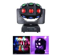 Jeux de lumière - POWER - Spider Crunch - Effet à LED CREE 18x10W - RGBW - 6 barres de 3 Leds