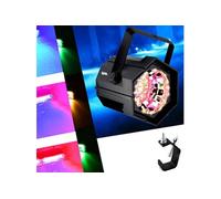 jeux de lumière stroboscope à 47 led multicolore 4 couleurs vitesse du flash réglable + fixation Multicolore