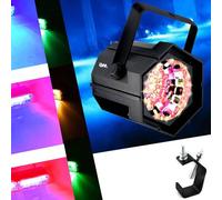 Jeux de Lumière Stroboscope à 47 LED multicolore 4 couleurs Vitesse du flash réglable + Fixation