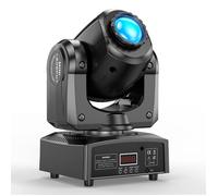 Jeux de lumiere U'king - 120W RGBW LED Lyre Gobo Beam - Pour DJ Party Disco - Noir