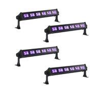 jeux de lumières pack de 4 barres à led UV soirée fluo garantie PA DJ LED MIX SONO BAR CLUB LASER ANNIVERSAIRE mariage