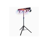 Jeux de lumières Pur Light EUPHORIA : Portique + 4 effets lumière PAR/ASTRO/BEAM/DERBY + Télécommande - DMX