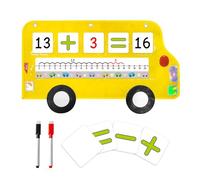 Jeux de mathématiques,Abaco pour enfants Mathématiques,Compteurs colorés Jouets sensoriels polyvalents - Jouet mathématique polyvalent pour la maternelle, numéros magnétiques accrocheurs