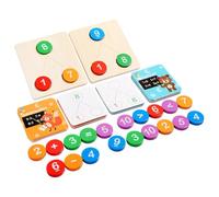 Jeux de mathématiques pour Kinder Tableau d'activités de comptage et | Jeux de mathématiques pour enfants de plus de 3 ans, filles et garçons, classe scolaire, jardin