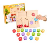 Jeux de Mathématiques pour Tableau d'Apprentissage et de Correspondance | d'Apprentissage des Maths pour Maternelle École Salle de nniversaire Vacances dès 3 Ans