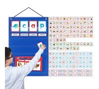 Jeux De Mots CVC Pour La Maternelle,Outil Pédagogique En PVC Pour L Apprentissage | Jeux De Classe Pour L'Orthographe Des Mots,Pour Les Les Filles Les Garçons Les Tout-Petits Les Adolescents Les Étudi