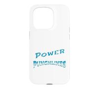 Jeux de Mots Puissants Humour Comique Écriture Satirique Coque pour iPhone 15 Pro