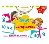 Jeux de multiplication - - 110 cartes pour connaître ses tables de multiplication par coeur