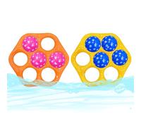 Jeux de Piscine | Anneau de Lancer Gonflable pour Ballon Aquatique dans la Piscine,Jeu de Lancer d'eau,pour Vacances, Fête, Jardin, Lac, Plage, Parc, Extérieur, Voyage, Famille