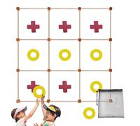 Jeux De Plein Air Géants pour | Grand Jeu Familial D'Intérieur | Outils d'apprentissage Coordination Main-Œil Éducatifs Jouets pour pour Extérieur Jardin Fête Carnaval Famille Camping et