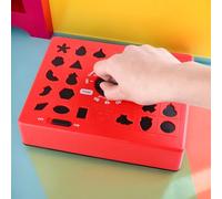 Jeux De Puzzle De Correspondance De Formes - Jouets d'Apprentissage Précoce,Jouets de Reconnaissance des Formes,Pour Garçons Filles Maternelle École Garderie École à la Maison Camp d'Été Voyage Trajet