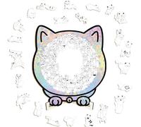 Jeux De Puzzle en Bois pour Adultes,Jouets en Forme De Chat Décoration D'Intérieur - Casse-Têtes en Bois sur Le Thème des Animaux,pour Femmes, Hommes, Fils, Filles, Adolescents