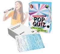 Jeux de Quiz Musical génériques, Quiz de Paroles de chansons, questionnaire Pop des années 90 & 2000, Jeu de Trivia Musical pour la Classe, soirée Nocturne, fête, Vacances, Amusants Jeux de Nostalgie