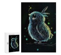 Jeux De Réflexion pour Adolescents 300 PCS Blue Bird in The Night Puzzle, Jeu De Réflexion, Cadeau d'anniversaire, Activités Amusantes À La Maison, 300 PCS