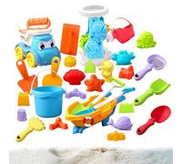 Jeux de Sable pour, Accessoires été Plage incontournables, Jeu de Voyage pour Bac à Sable, Activités extérieures Jardin Piscine Parc Voyages Loisirs