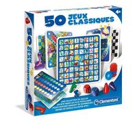 Clementoni – 50 jeux classiques – Multicolore – G