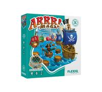 Asmodee - ARRR-MADA - FlexiQ - Jeu de Société Mémoire Thème Pirate | Jeu Famille Enfants - 6 Ans - 2 à 5 Joueurs - 15 Min - Version Française