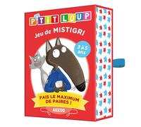 Jeux de société - Auzou - P'tit loup Jeu de mistigri - Adapté aux tout-petits - Rouge